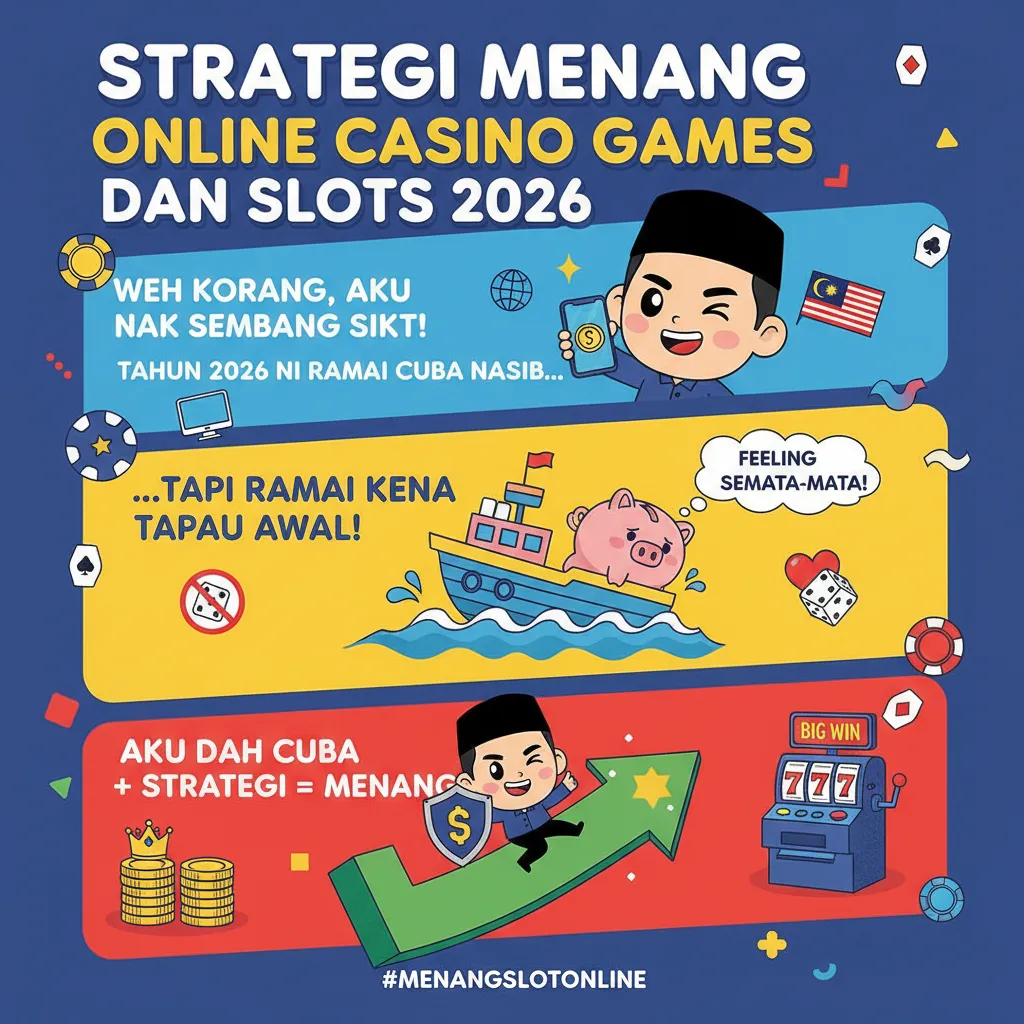 Strategi Menang Online Casino Games dan Slots