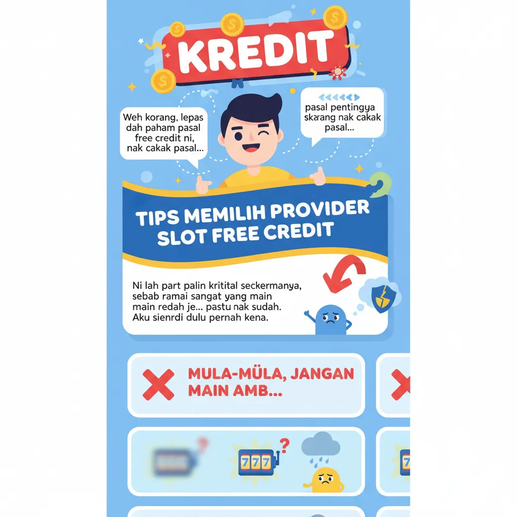 Tips Memilih Provider Slot Free Credit