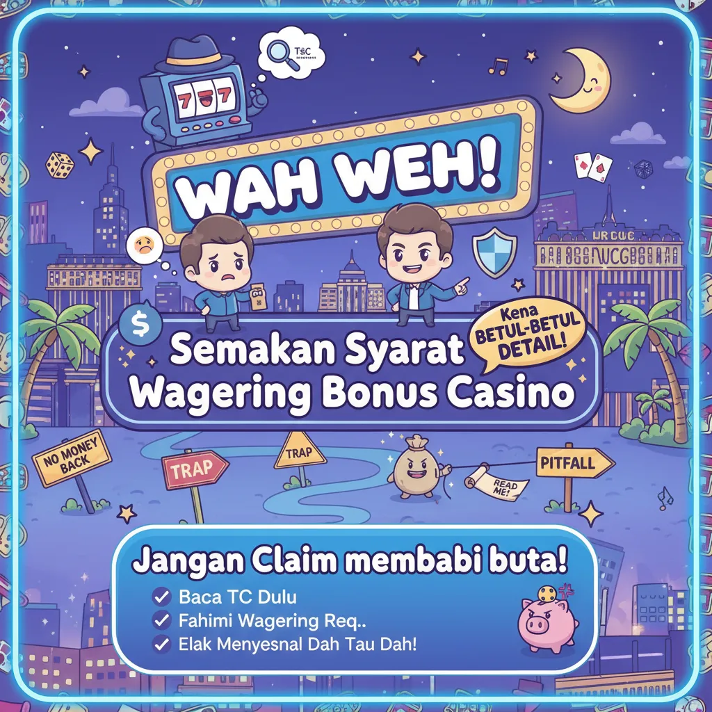 Semakan Syarat Wagering Bonus Casino