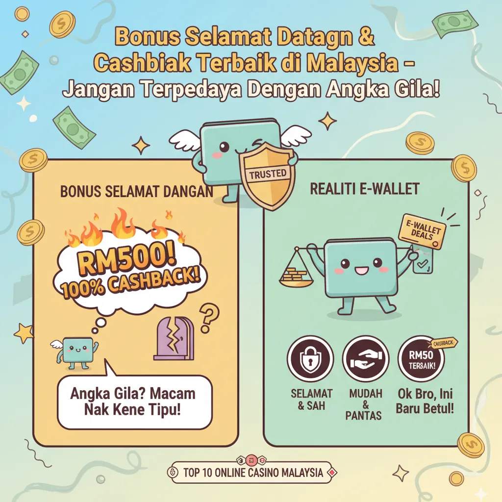 Bonus Selamat Datang & Cashback Terbaik di Malaysia