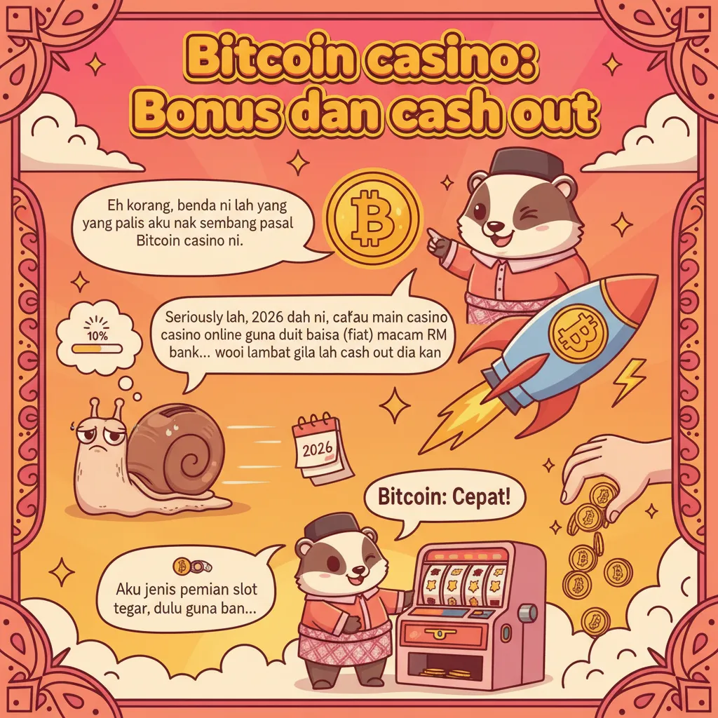 Bitcoin casino: Bonus dan cash out