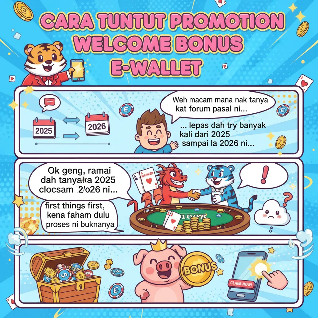 Cara Tuntut Promotion Welcome Bonus E-wallet