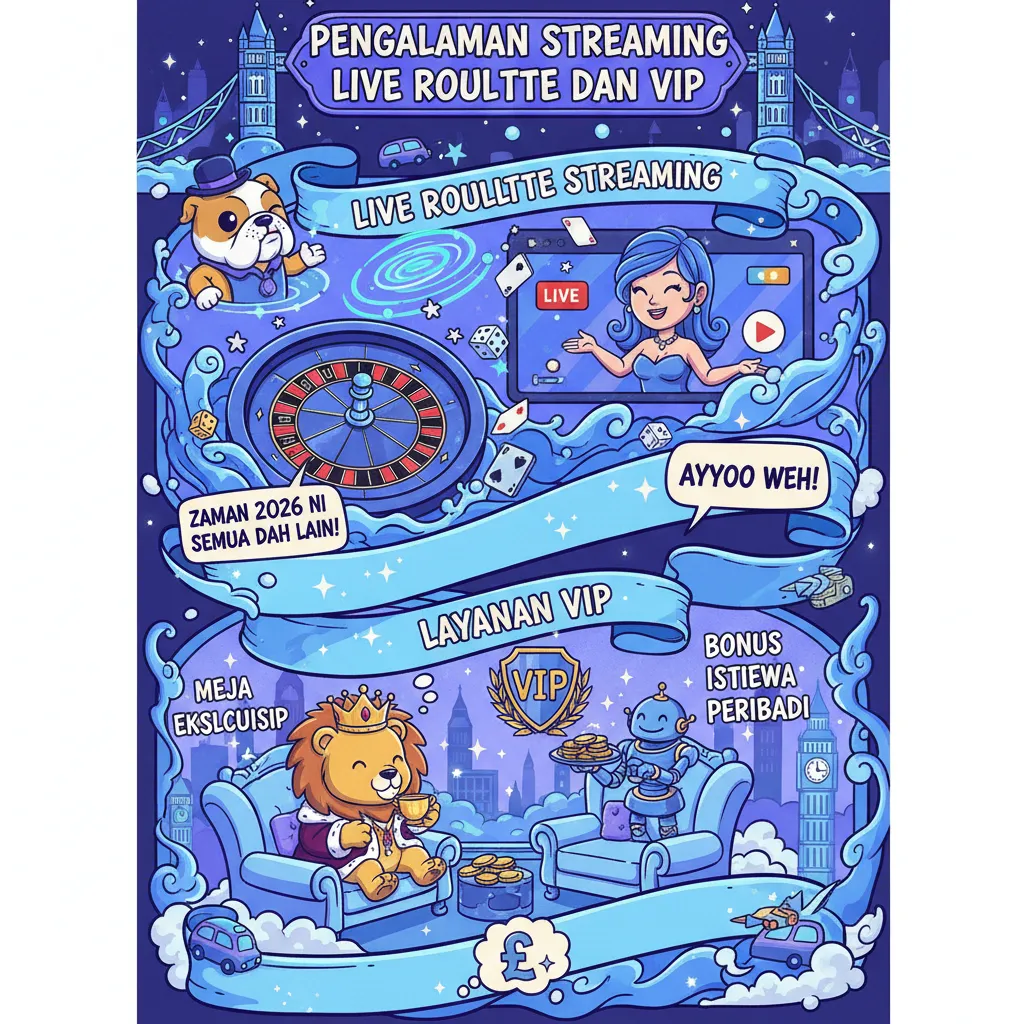 Pengalaman Streaming Live Roulette dan VIP