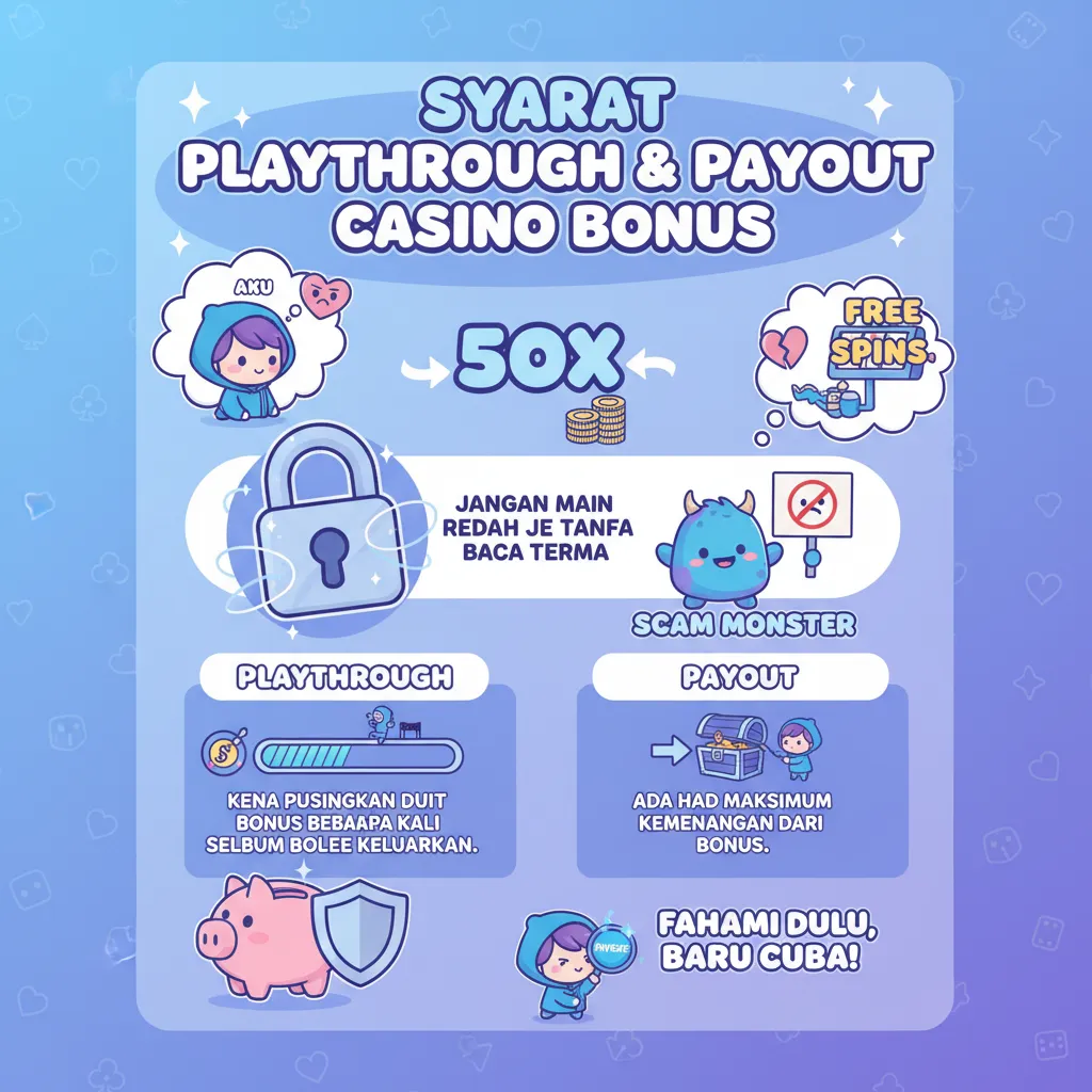 Syarat Playthrough dan Payout Casino Bonus